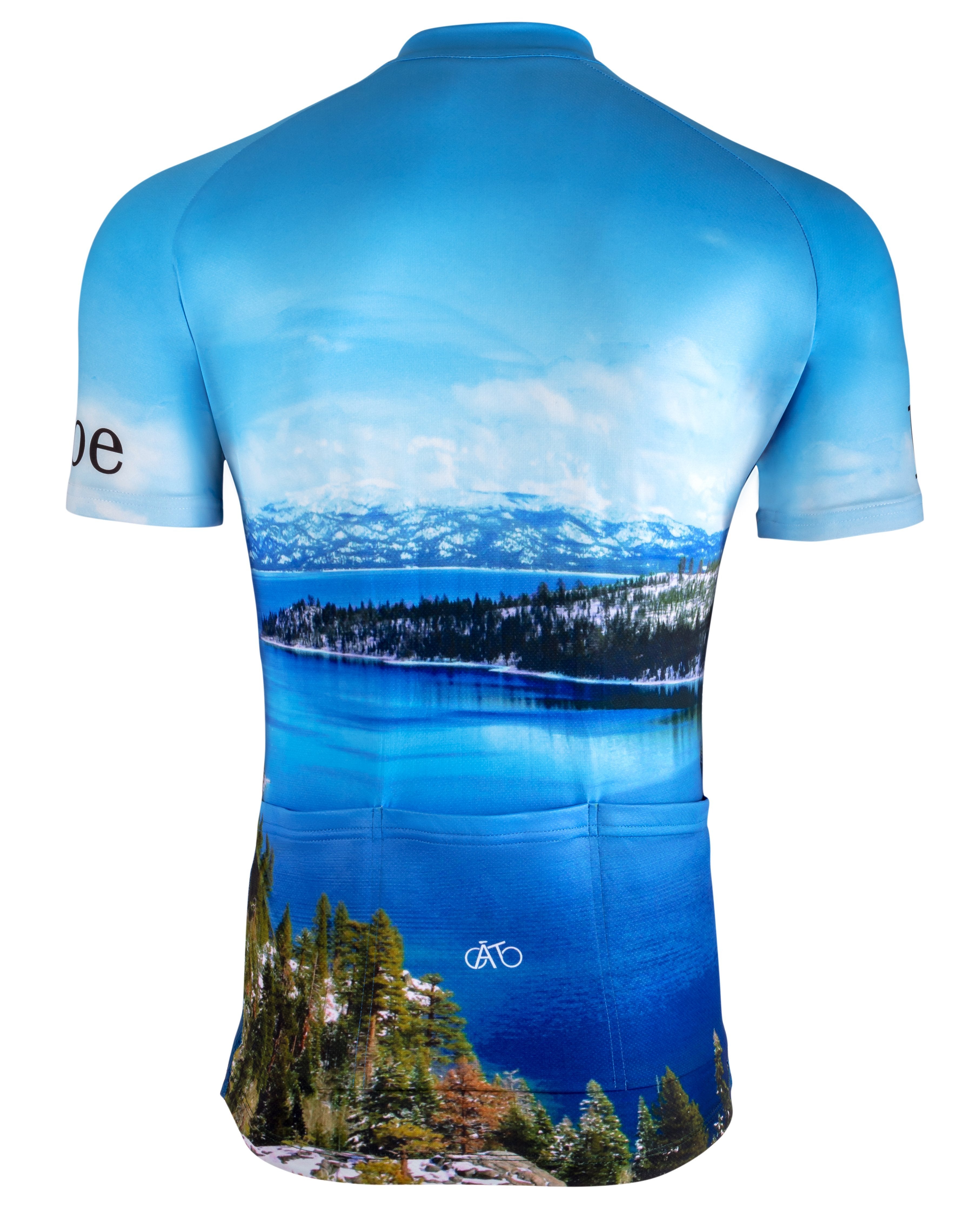 AT | Club Fit | Short Sleeve Cycling Jersey Lake Tahoe - Emerald Bay | WOMEN