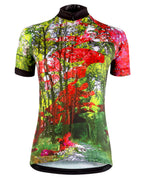 AT | Club Fit | Short Sleeve Cycling Jersey Lake Tahoe - Emerald Bay | WOMEN