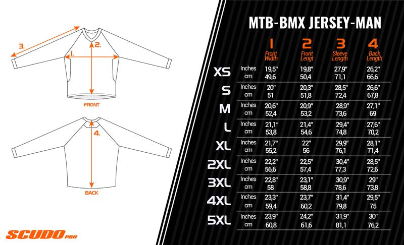 BELL | MTB -RED- Long Sleeve Cycling Jersey