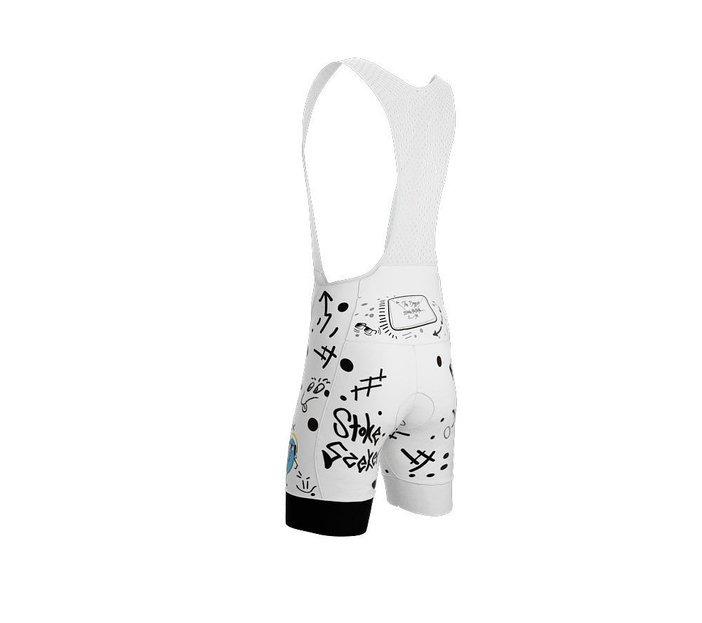 NVRLB | PRO-BIB Cycling Short Graffiti | Dolimiti Pad | Men and Women
