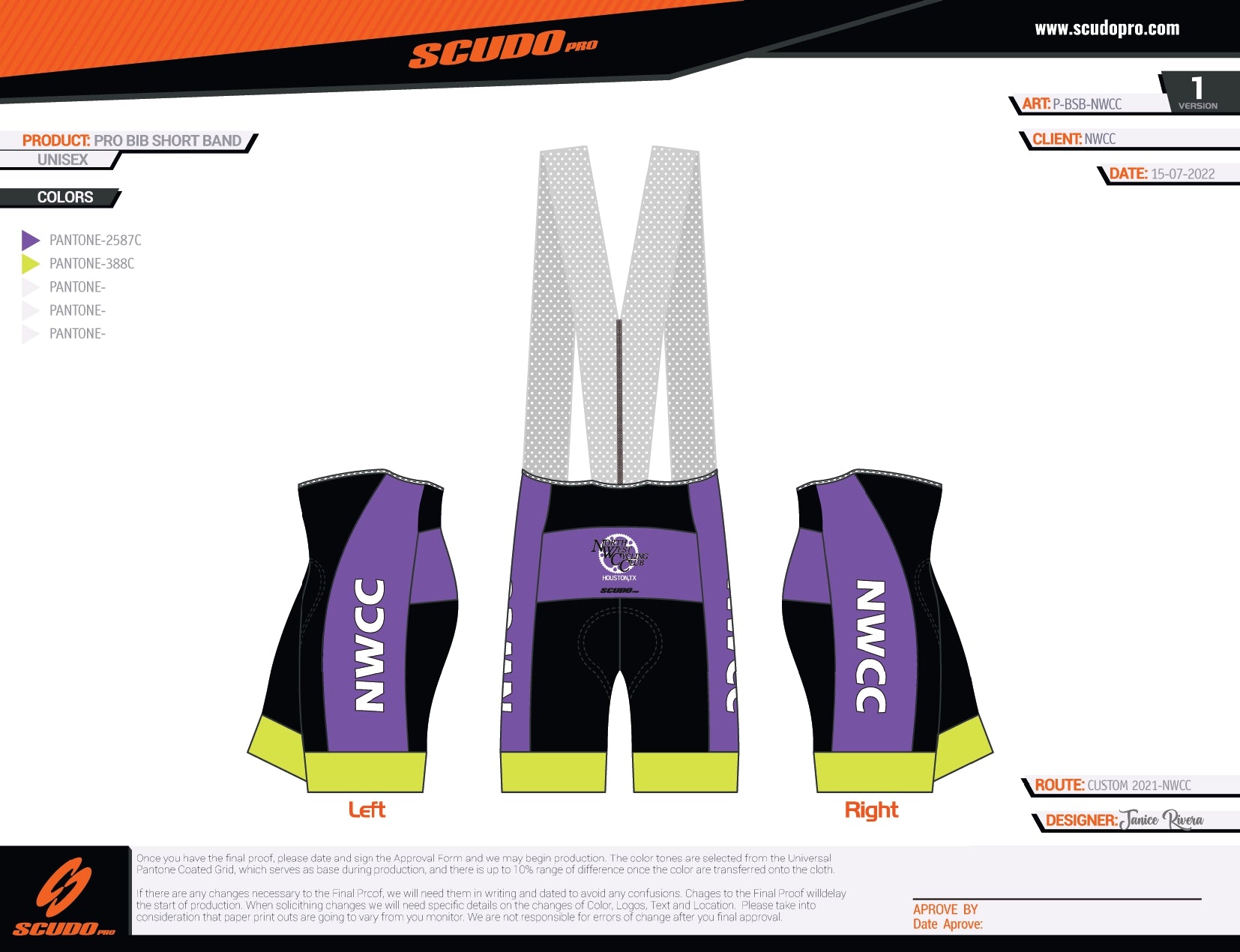 NWCC | PRO-BIB Cycling Short | Men and Woman