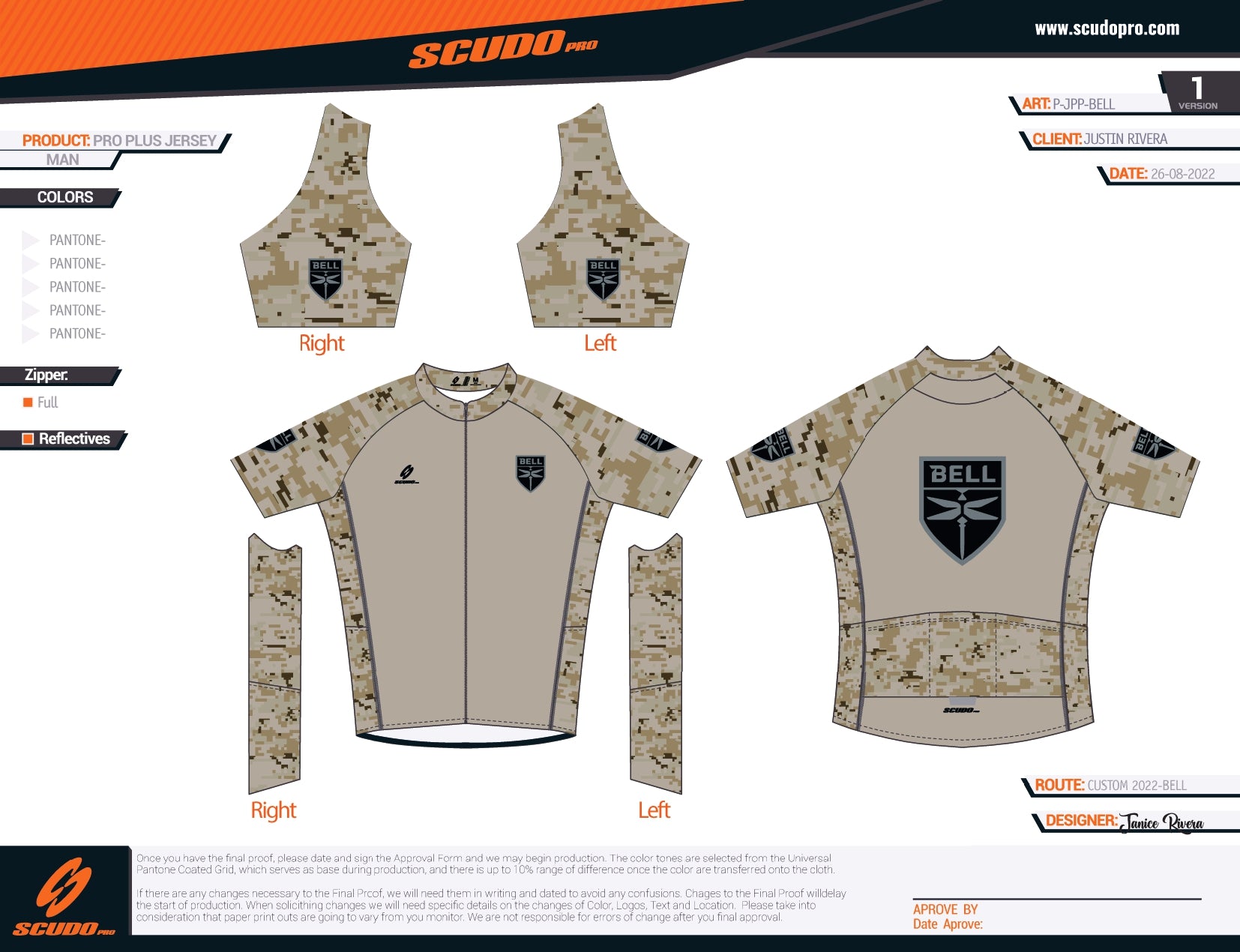 BELL | PRO+ | CAMO Short Sleeve Cycling Jersey | Men and Women