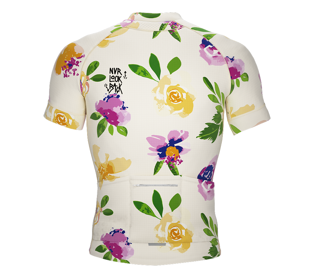 NVRLB | PRO-Fit Short Sleeve Cycling Jersey  | Floral | Men and Women
