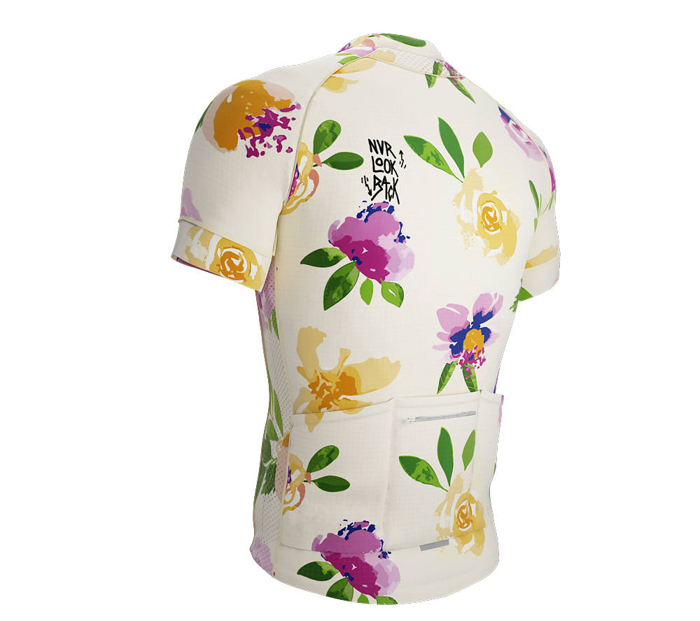 NVRLB | PRO-Fit Short Sleeve Cycling Jersey  | Floral | Men and Women
