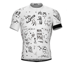 NVRLB | PRO-Fit Short Sleeve Cycling Jersey  | Graffiti | Men and Women