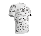 NVRLB | PRO-Fit Short Sleeve Cycling Jersey  | Graffiti | Men and Women
