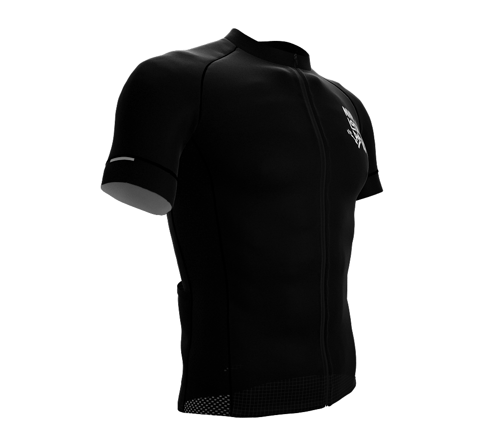 NVRLB | PRO-Fit Short Sleeve Cycling Jersey  | BLACK | Men and Women