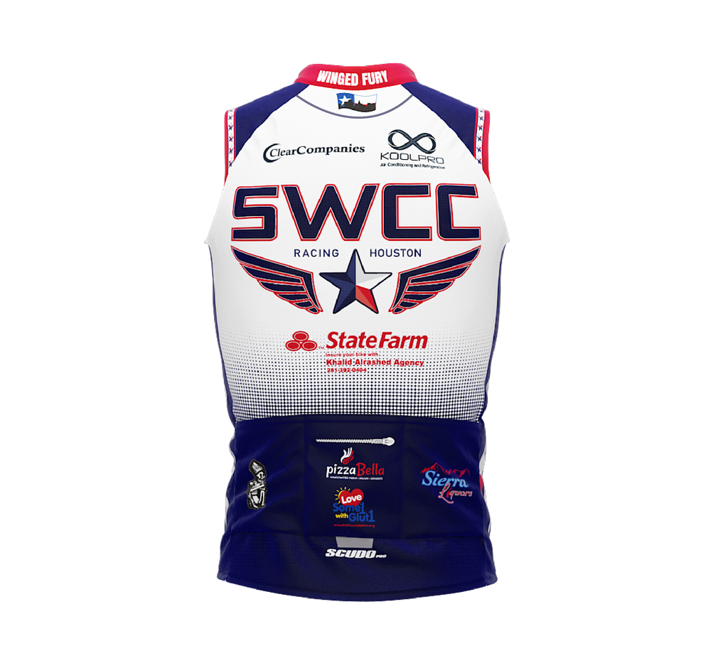 SWCC | Pro-Fit | Sleeveless  Cycling Jersey | Men and Women