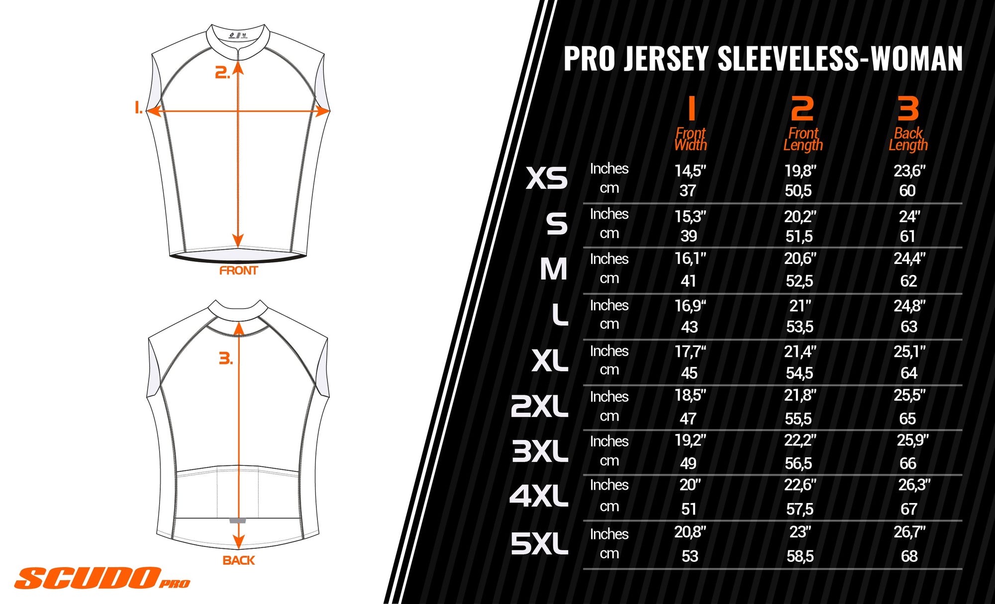 SWCC | Pro-Fit | Sleeveless  Cycling Jersey | Men and Women