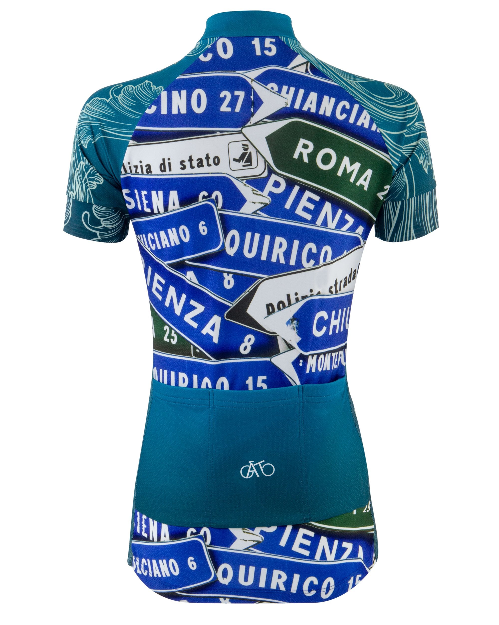 AT | Club Fit | Short Sleeve Cycling Jersey Tuscany - Pienza 8 | WOMEN
