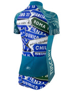 AT | Club Fit | Short Sleeve Cycling Jersey Tuscany - Pienza 8 | WOMEN