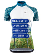 AT | Club Fit | Short Sleeve Cycling Jersey Tuscany - Pienza 8 | WOMEN