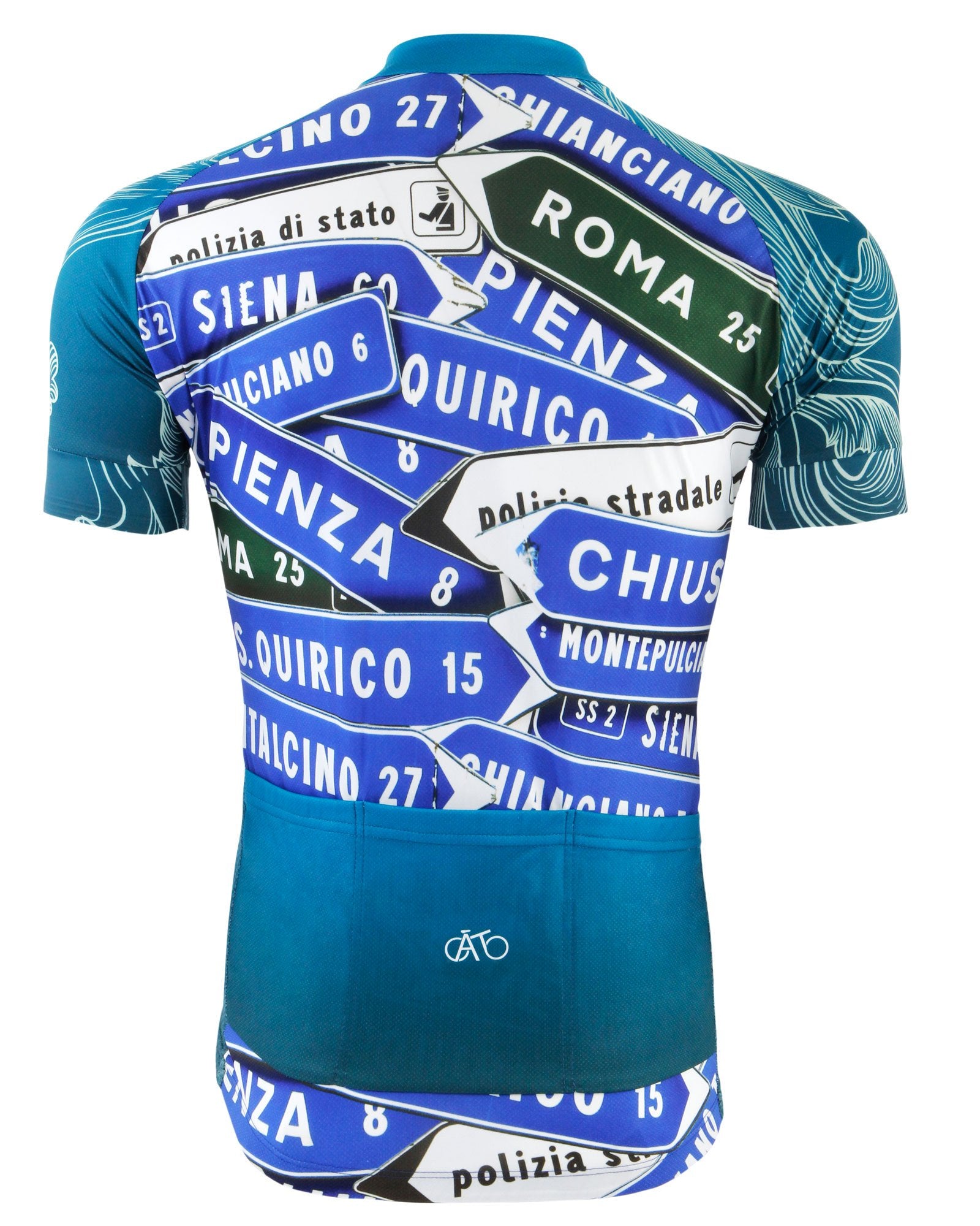 AT | Club Fit | Short Sleeve Cycling Jersey Tuscany - Pienza 8 | MEN