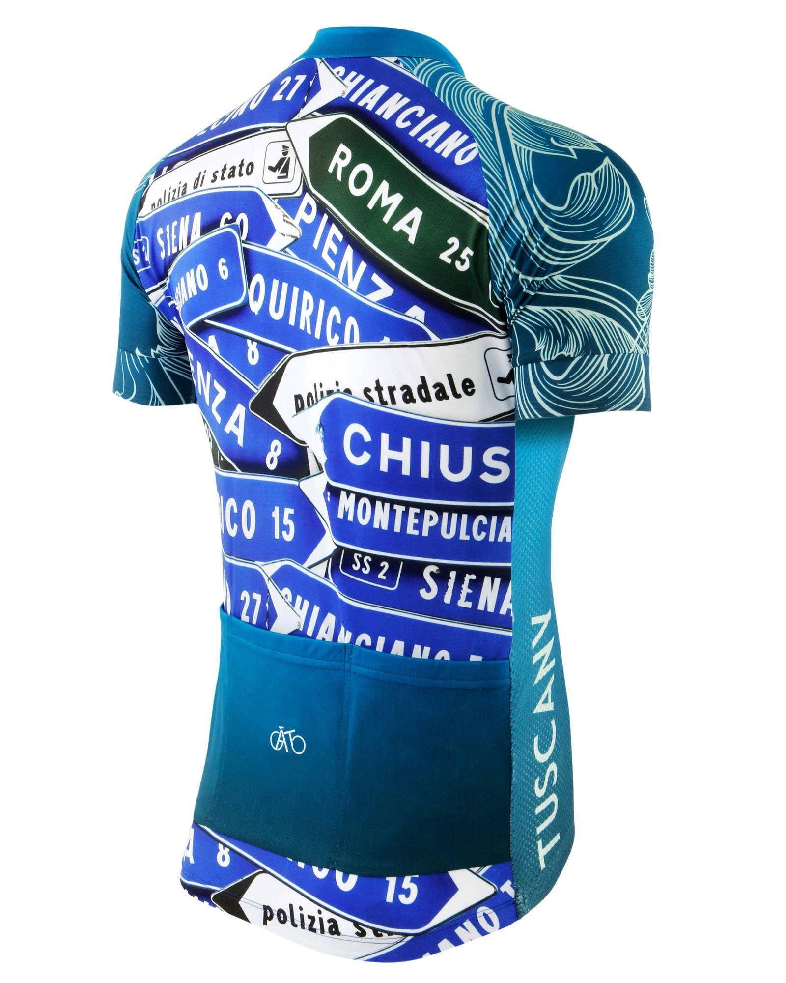 AT | Club Fit | Short Sleeve Cycling Jersey Tuscany - Pienza 8 | MEN