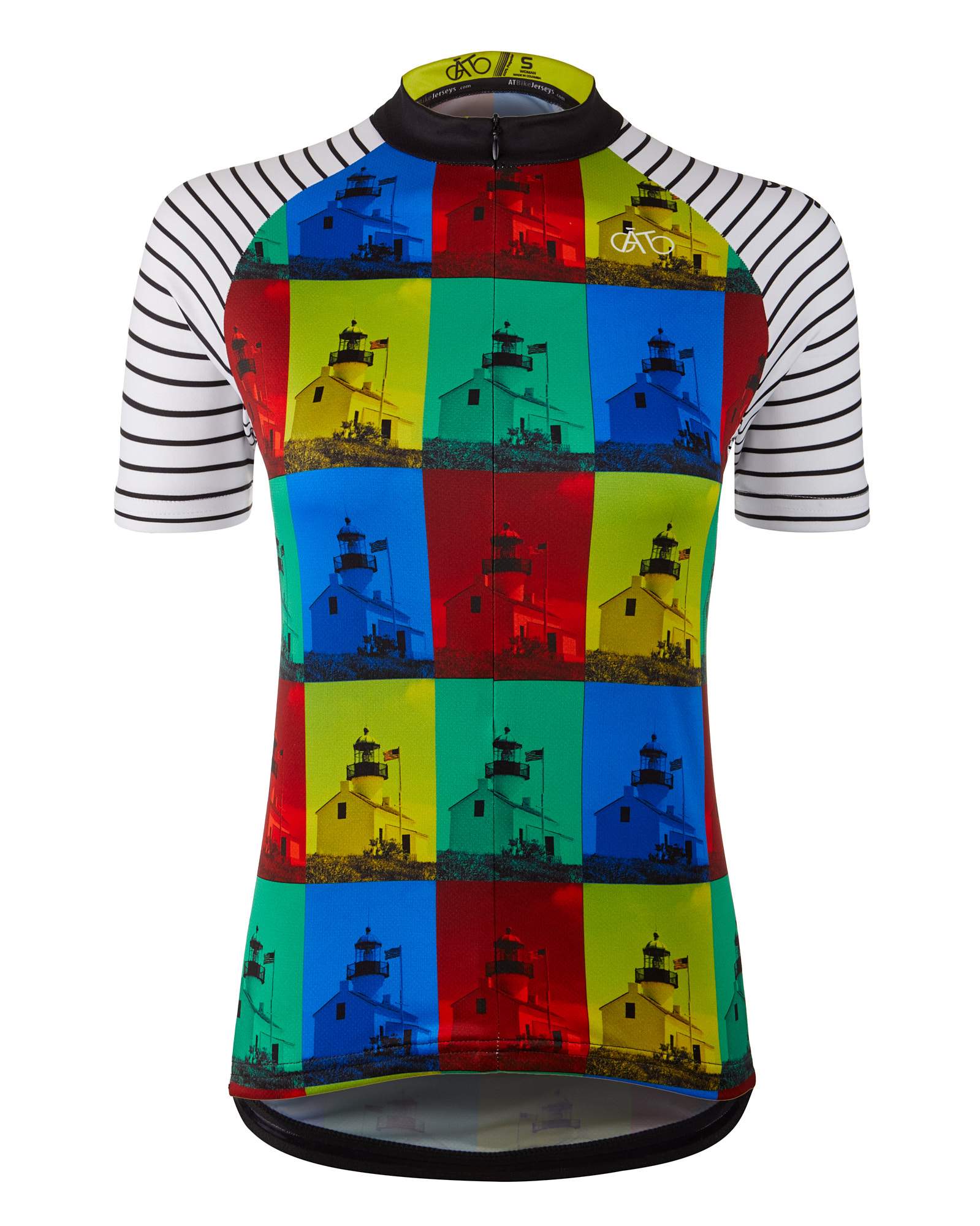 AT | Club Fit | Short Sleeve Cycling Jersey San Diego - Point Loma | WOMEN