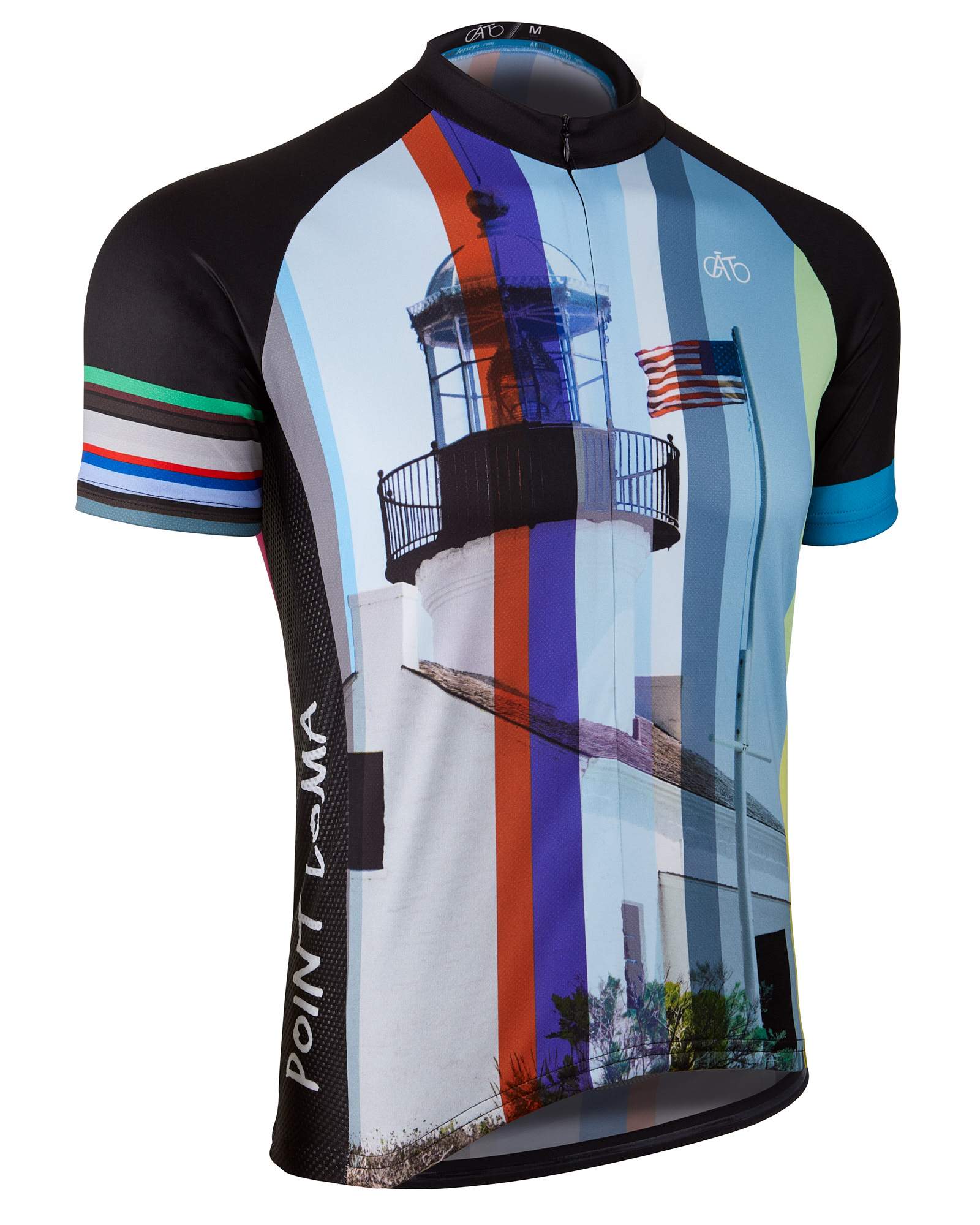 AT | Club Fit | Short Sleeve Cycling Jersey San Diego - Point Loma | MEN