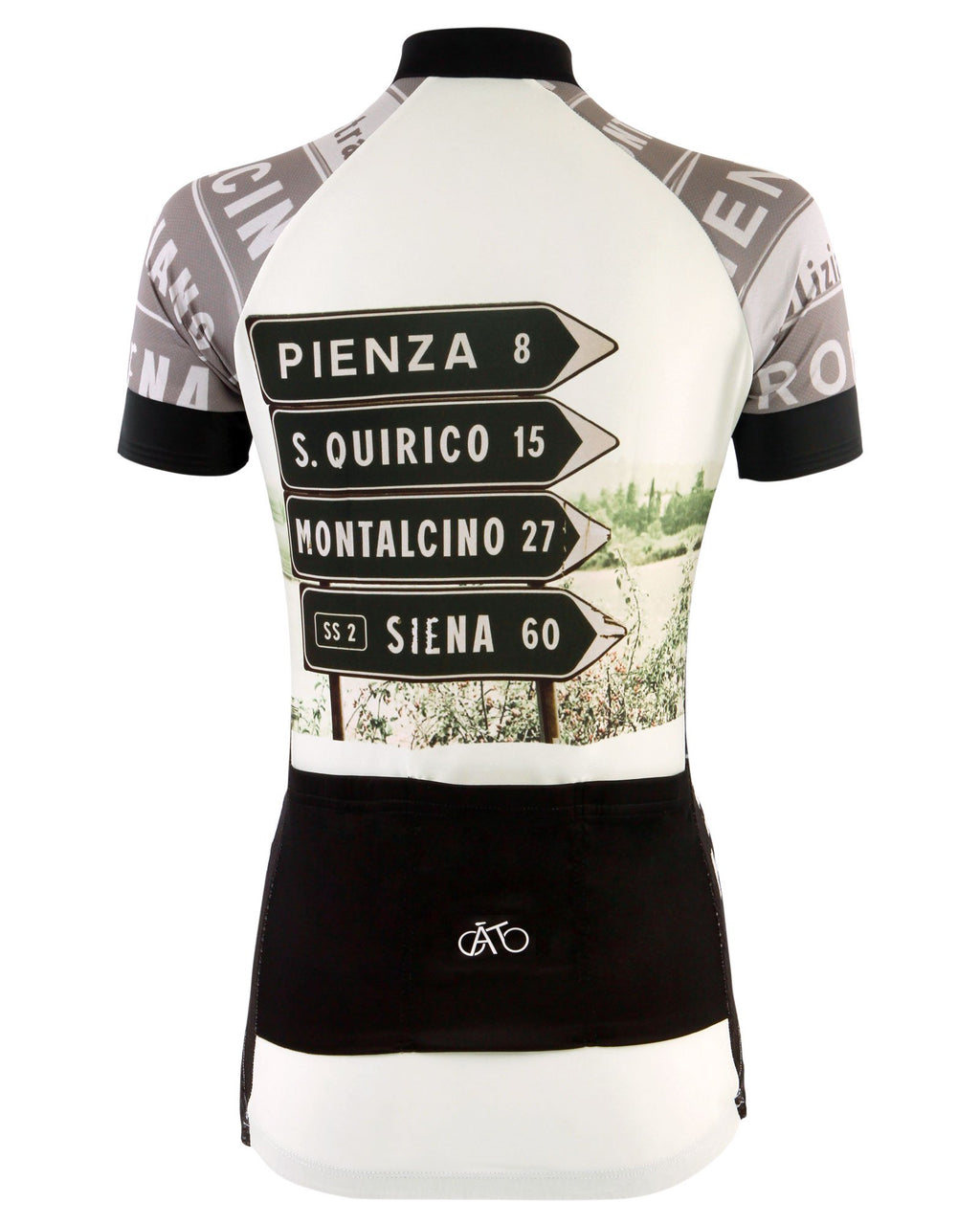 AT | Club Fit | Short Sleeve Cycling Jersey Tuscany - Roma 25 | WOMEN