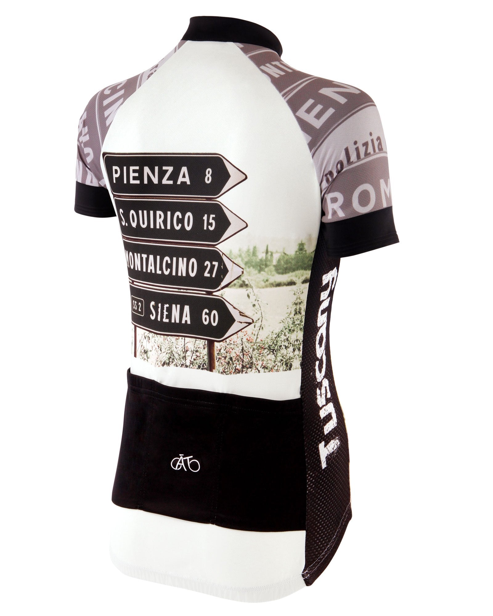 AT | Club Fit | Short Sleeve Cycling Jersey Tuscany - Roma 25 | WOMEN