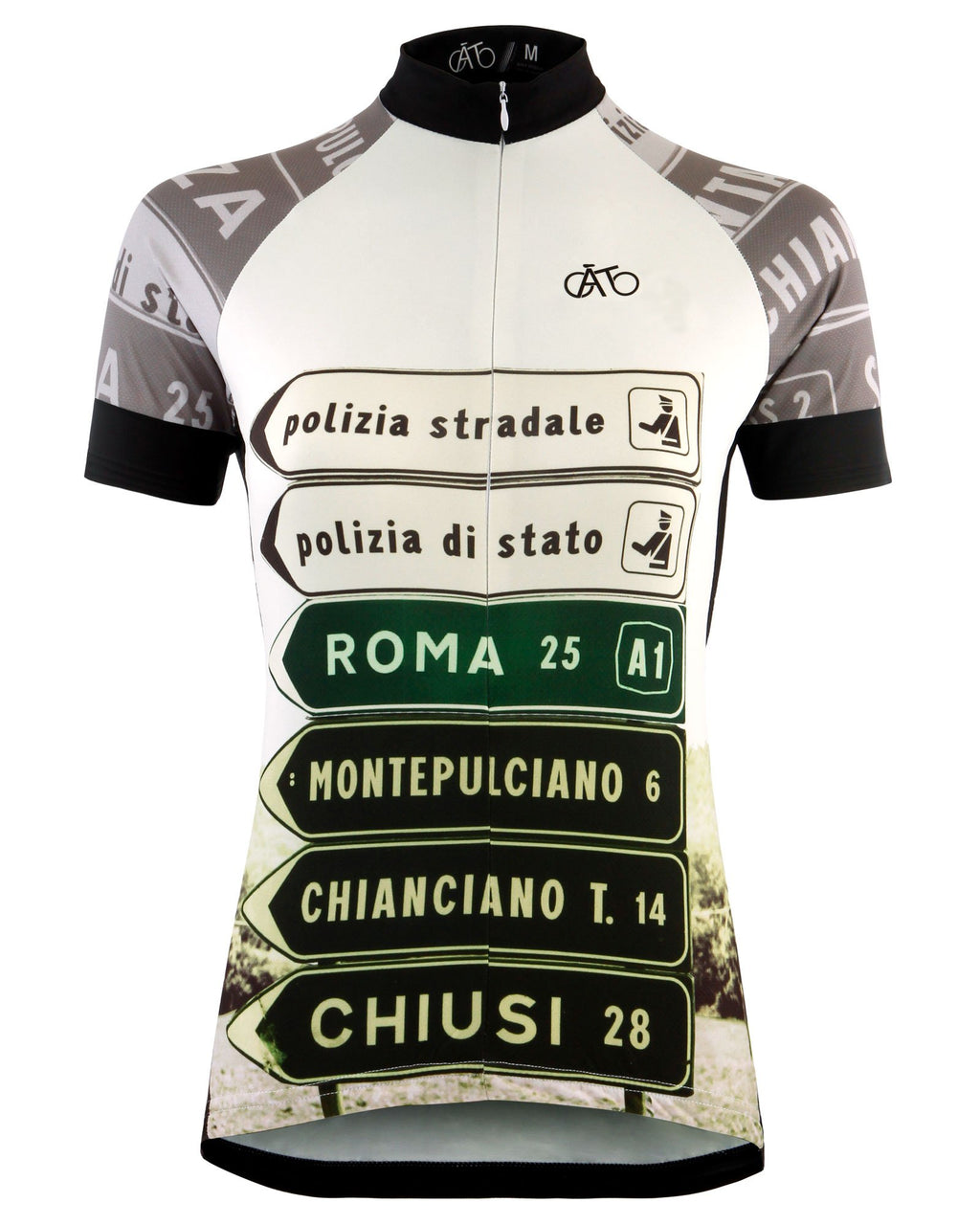 AT | Club Fit | Short Sleeve Cycling Jersey Tuscany - Roma 25 | WOMEN