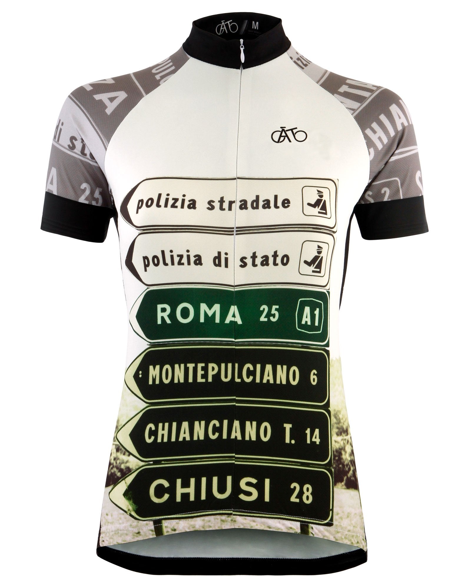 AT | Club Fit | Short Sleeve Cycling Jersey Tuscany - Roma 25 | WOMEN