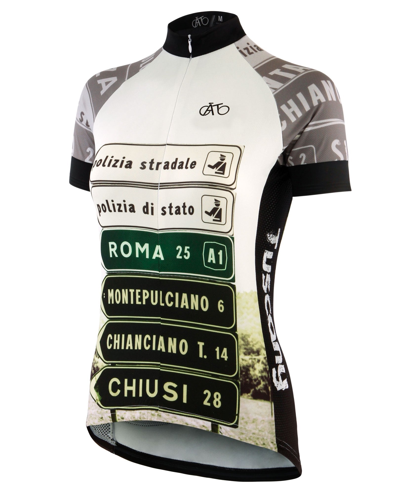 AT | Club Fit | Short Sleeve Cycling Jersey Tuscany - Roma 25 | WOMEN