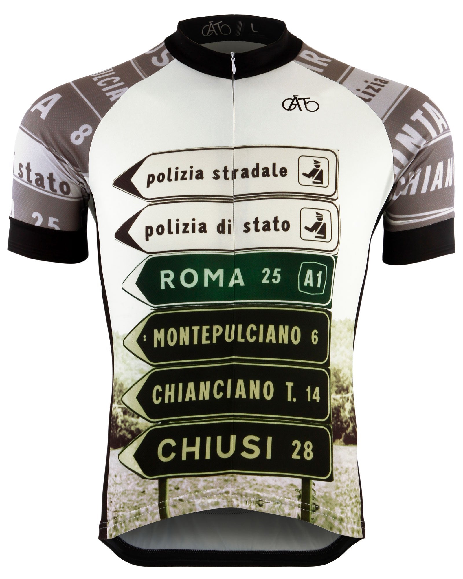 AT | Club Fit | Short Sleeve Cycling Jersey Tuscany - Roma 25 | MEN