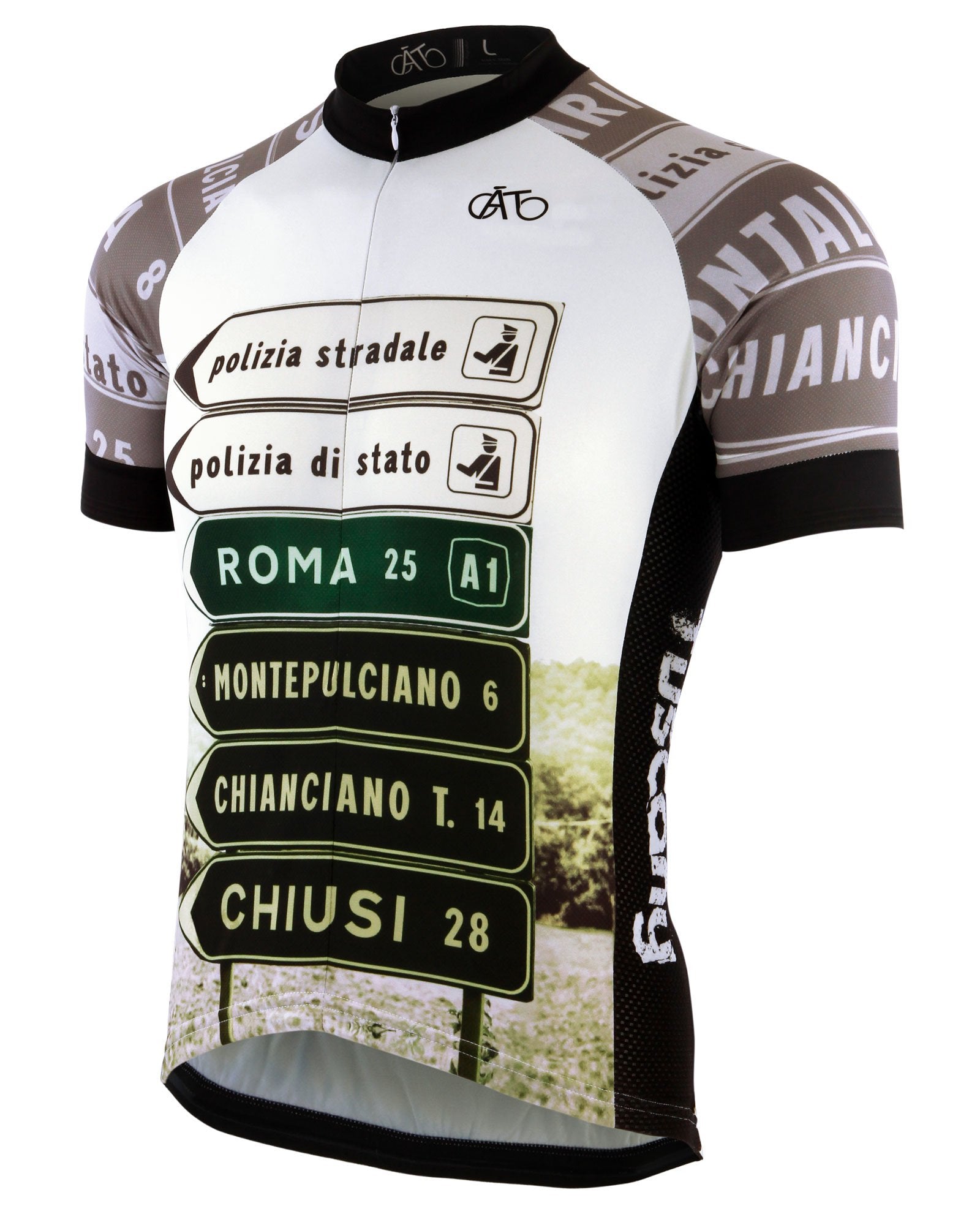 AT | Club Fit | Short Sleeve Cycling Jersey Tuscany - Roma 25 | MEN