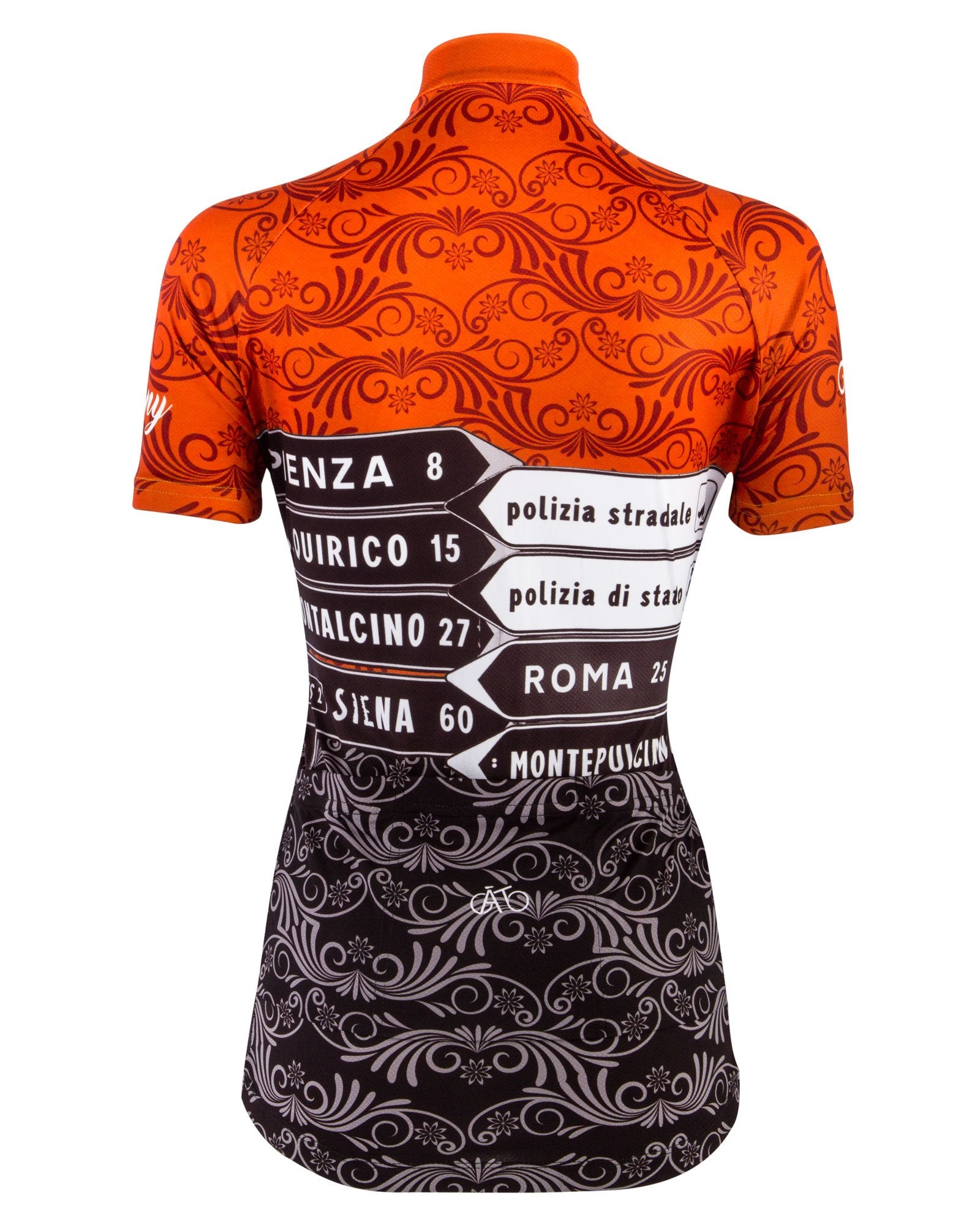 AT | Club Fit | Short Sleeve Cycling Jersey Tuscany - Signpost | WOMEN