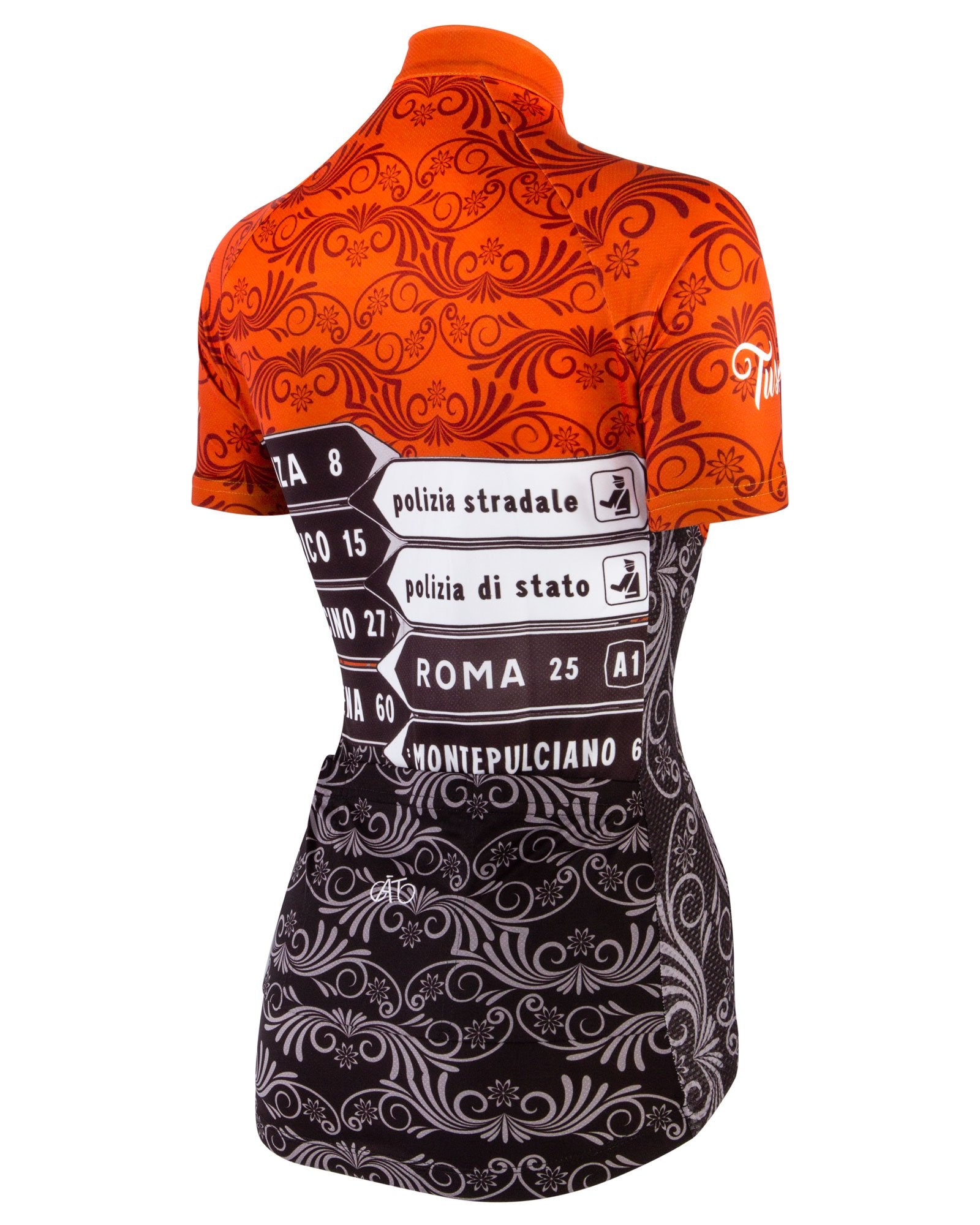 AT | Club Fit | Short Sleeve Cycling Jersey Tuscany - Signpost | WOMEN