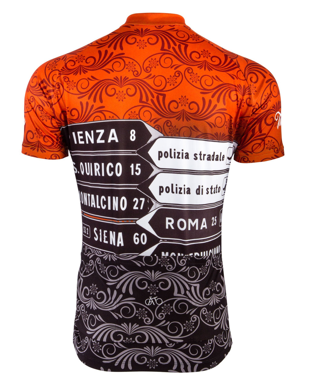 AT | Club Fit | Short Sleeve Cycling Jersey Tuscany - Signpost | MEN