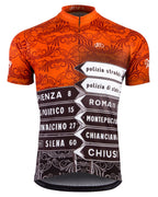 AT | Club Fit | Short Sleeve Cycling Jersey Tuscany - Signpost | MEN