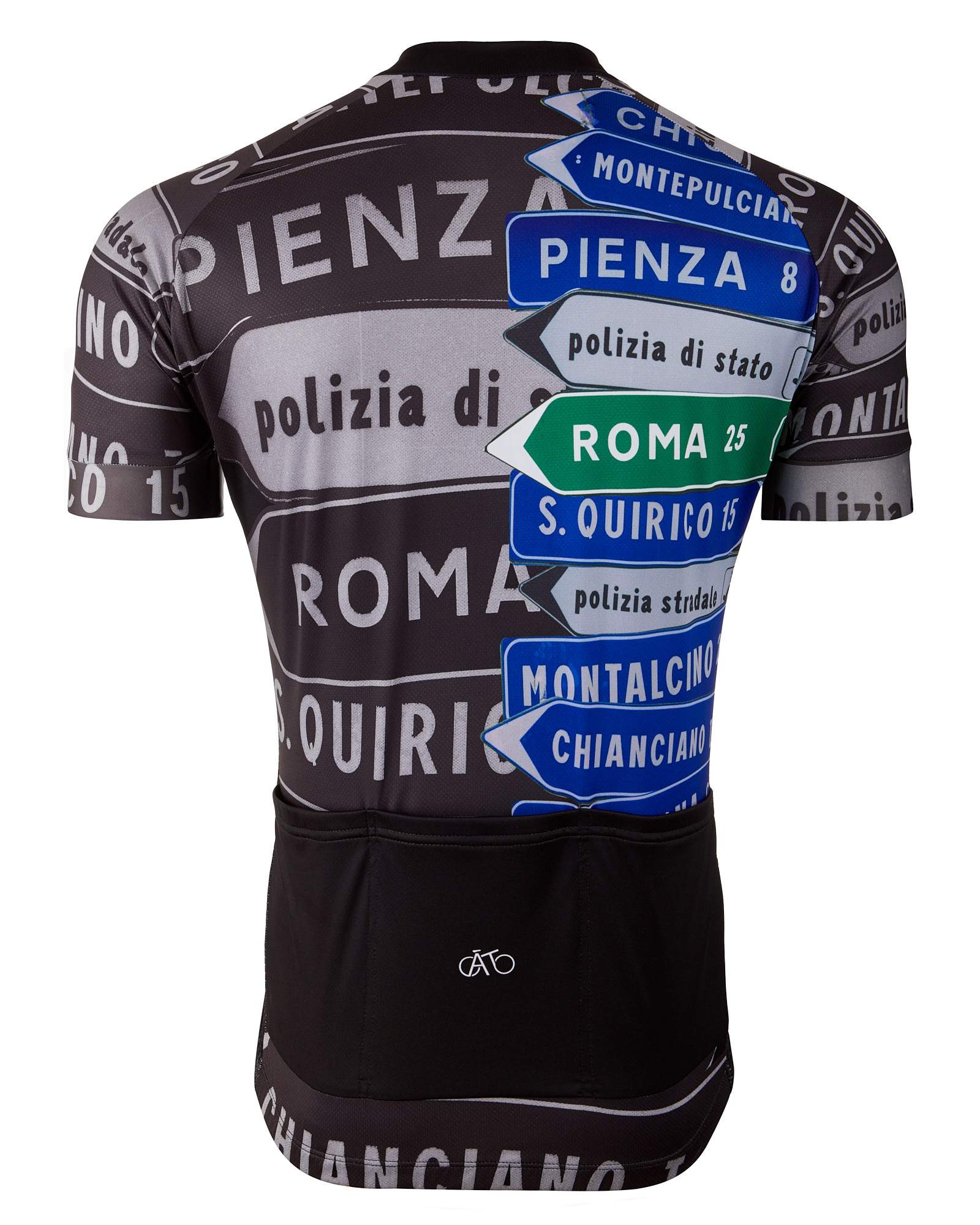 AT | Club Fit | Short Sleeve Cycling Jersey Tuscany - Signpost | MEN