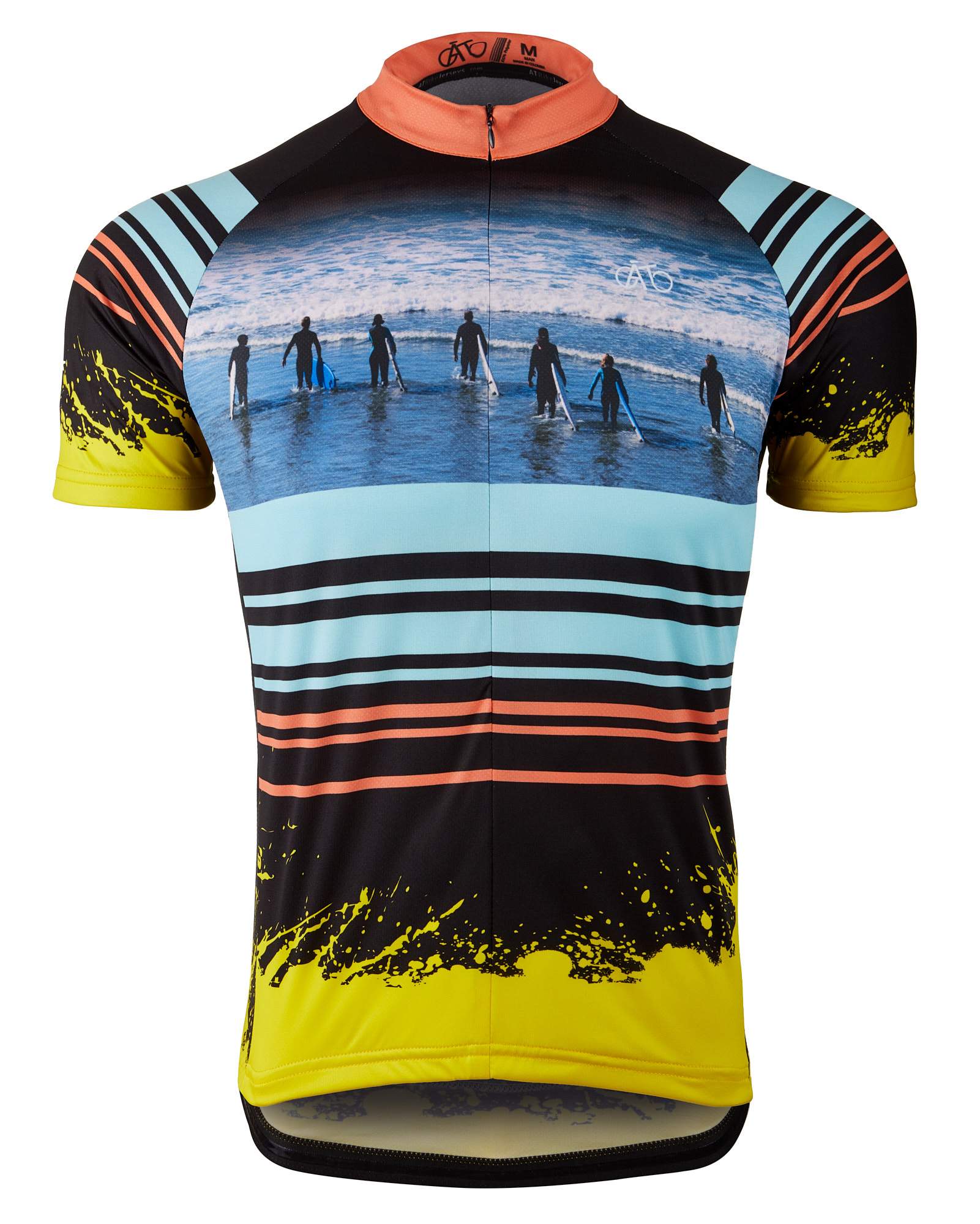 AT | Club Fit | Short Sleeve Cycling Jersey San Diego - Surfers Inline | MEN