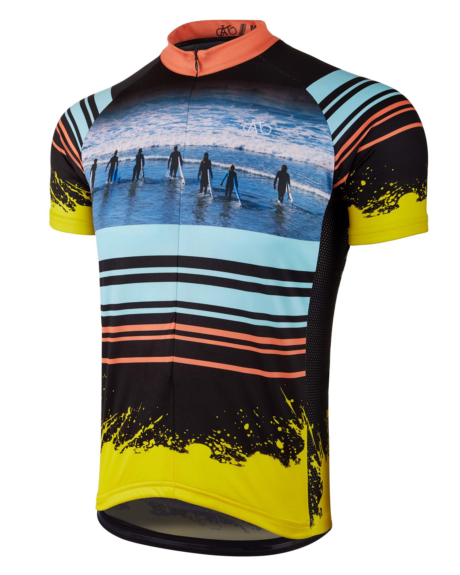 AT | Club Fit | Short Sleeve Cycling Jersey San Diego - Surfers Inline | MEN