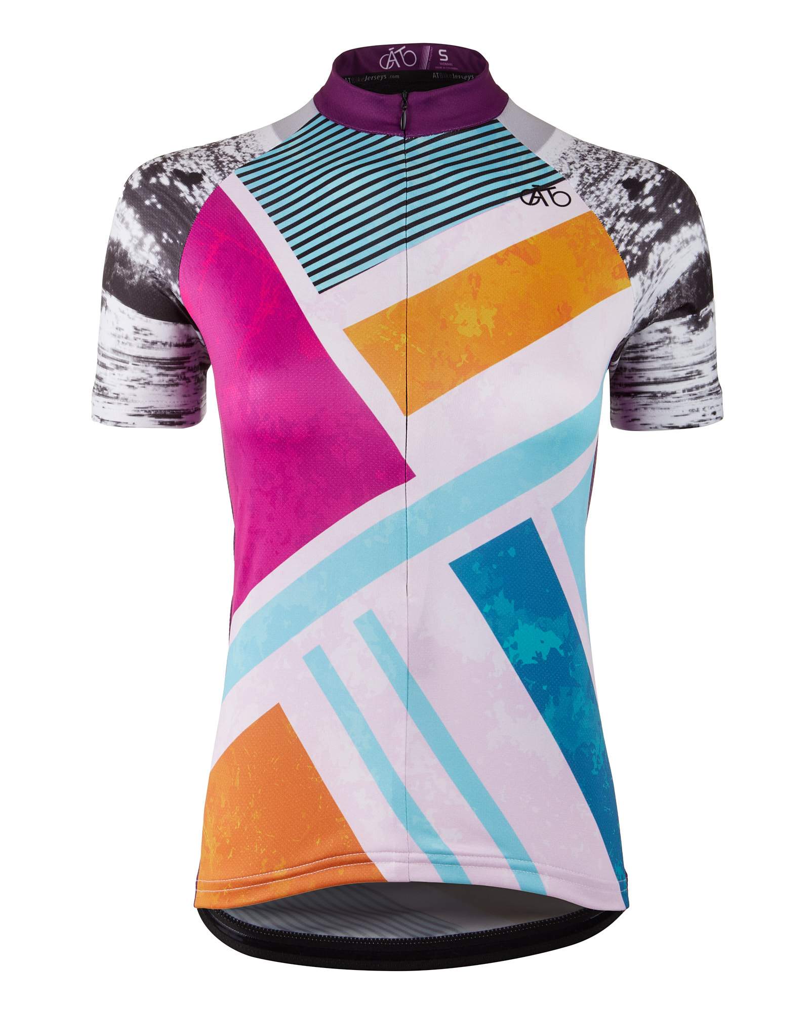 AT | Club Fit | Short Sleeve Cycling Jersey San Diego - Surfing | WOMEN
