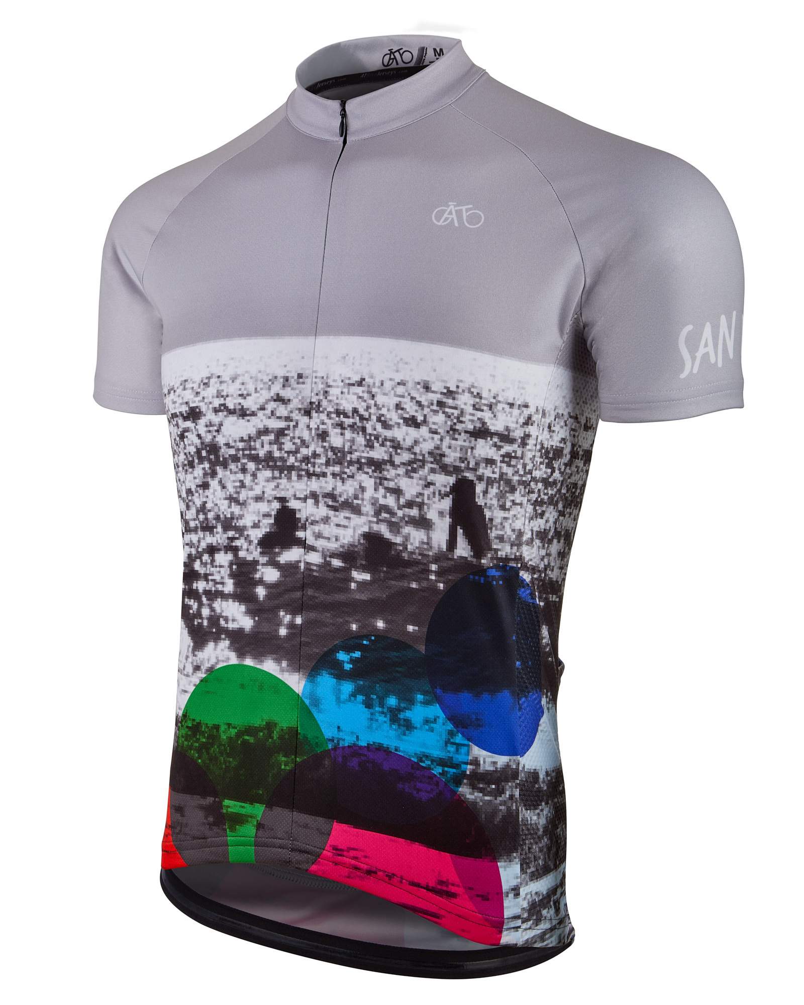 AT | Club Fit | Short Sleeve Cycling Jersey San Diego - Surfing | MEN