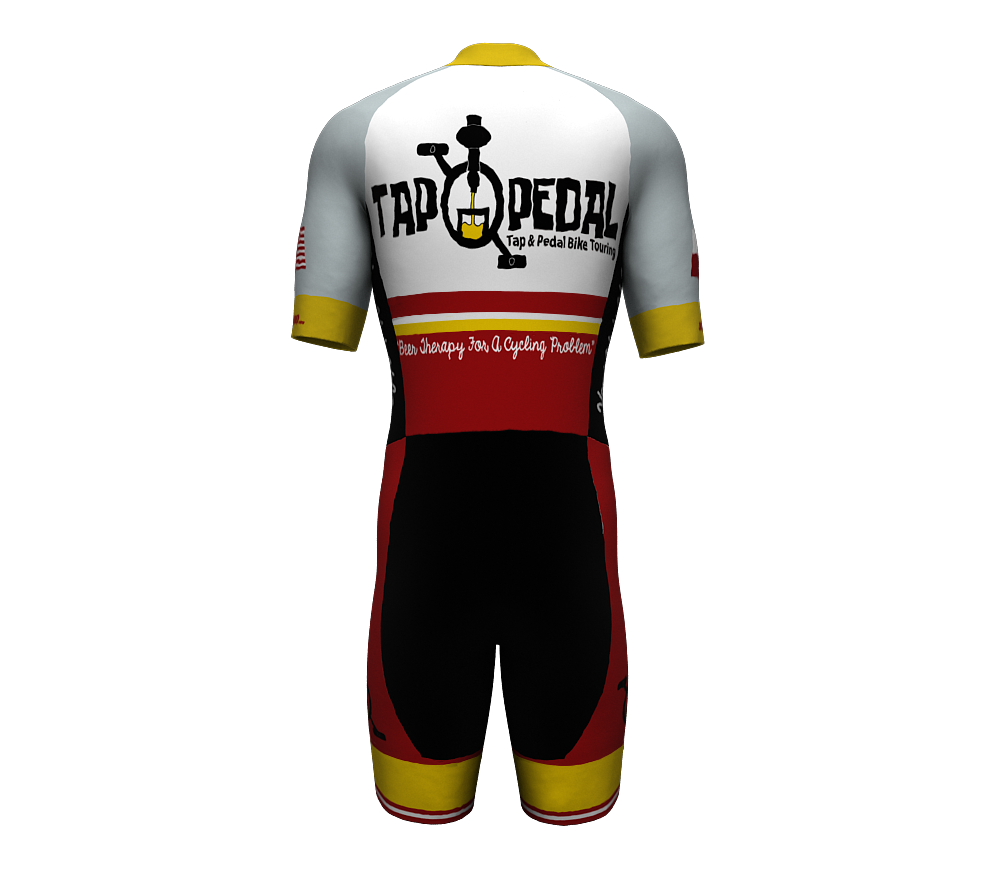 Tap and Pedal | SKINSUIT | Short Sleeve | Delux Pad | Men and Women