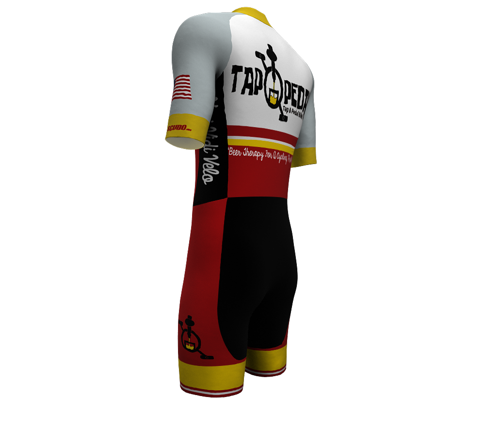 Tap and Pedal | SKINSUIT | Short Sleeve | Delux Pad | Men and Women