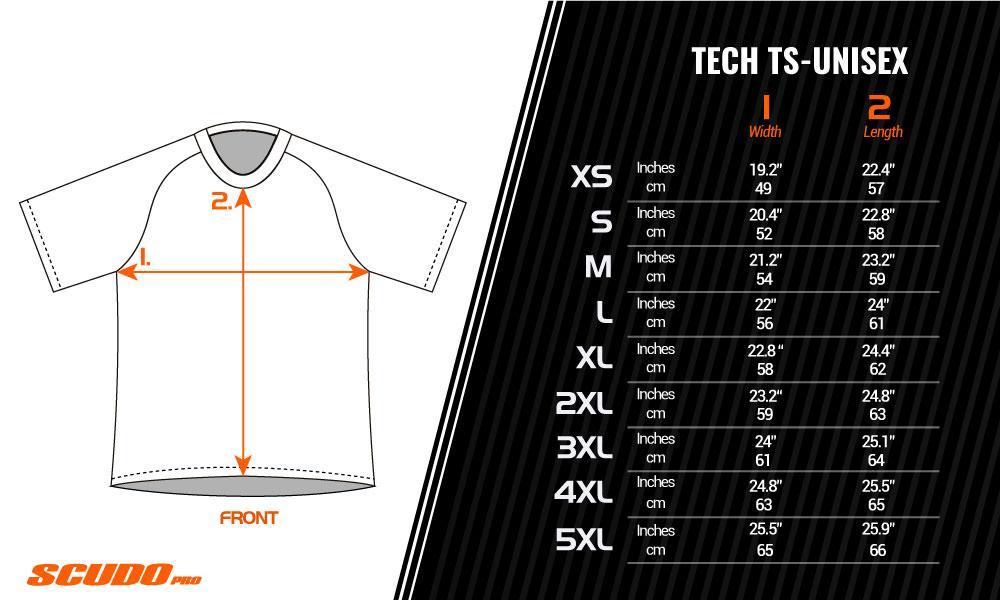 [Sample Kit] ScudoPro Tech T Shirt | Running, outdoor sports | UNISEX