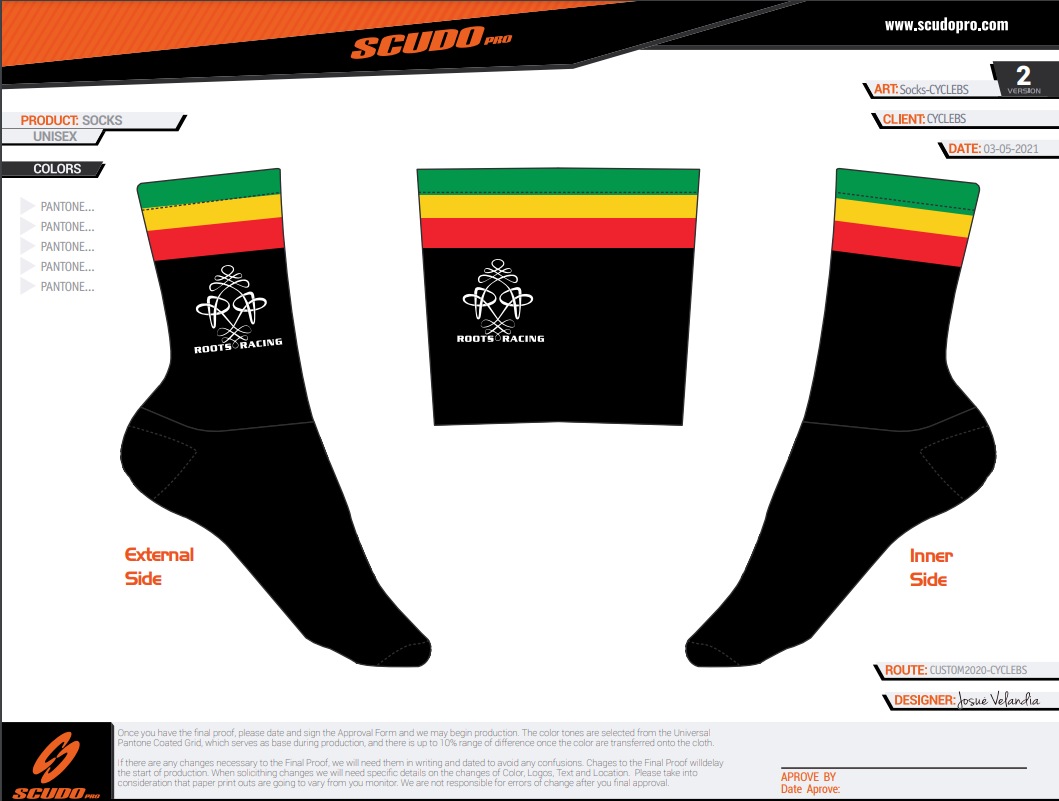 Roots Black | Socks