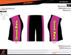 Street Ratz | Pink | Amateur- Cycling short  | Deluxe Pad | Men and Women