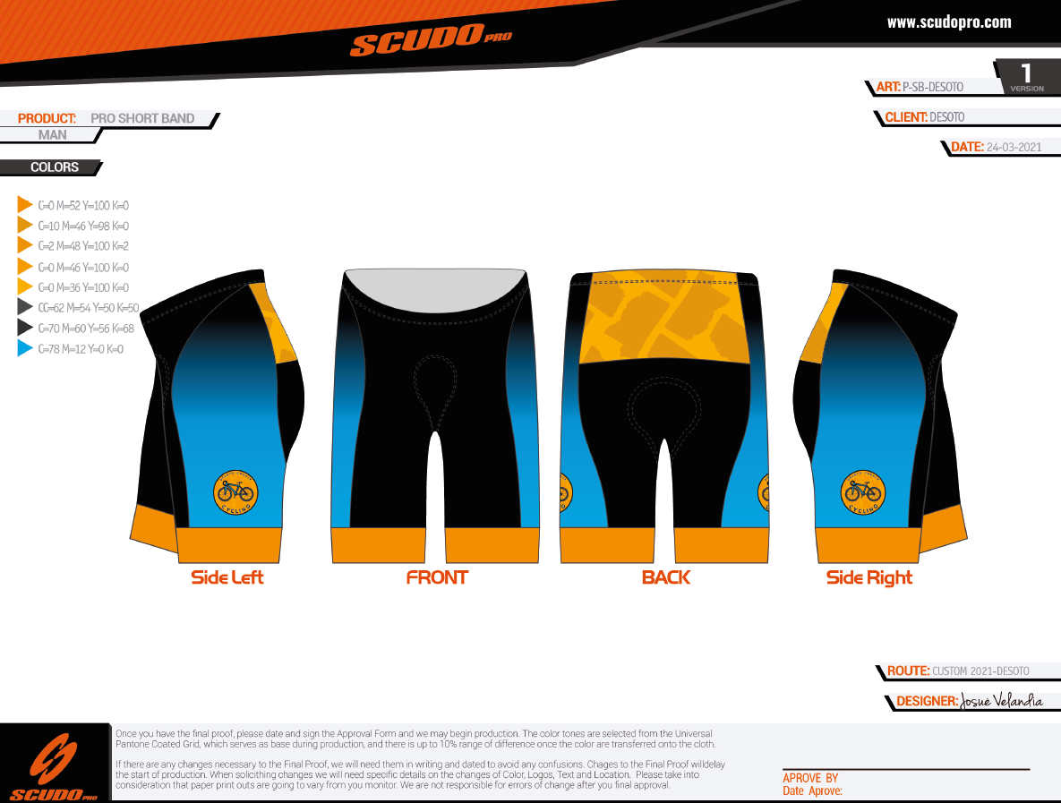 Desoto County |  Cycling Shorts | Men and Women