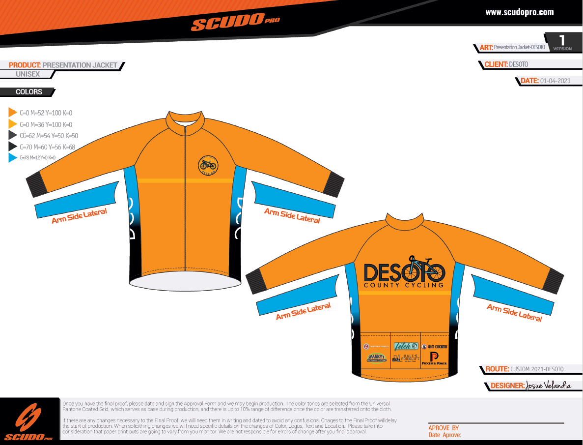 Desoto County | Windbreaker Jacket