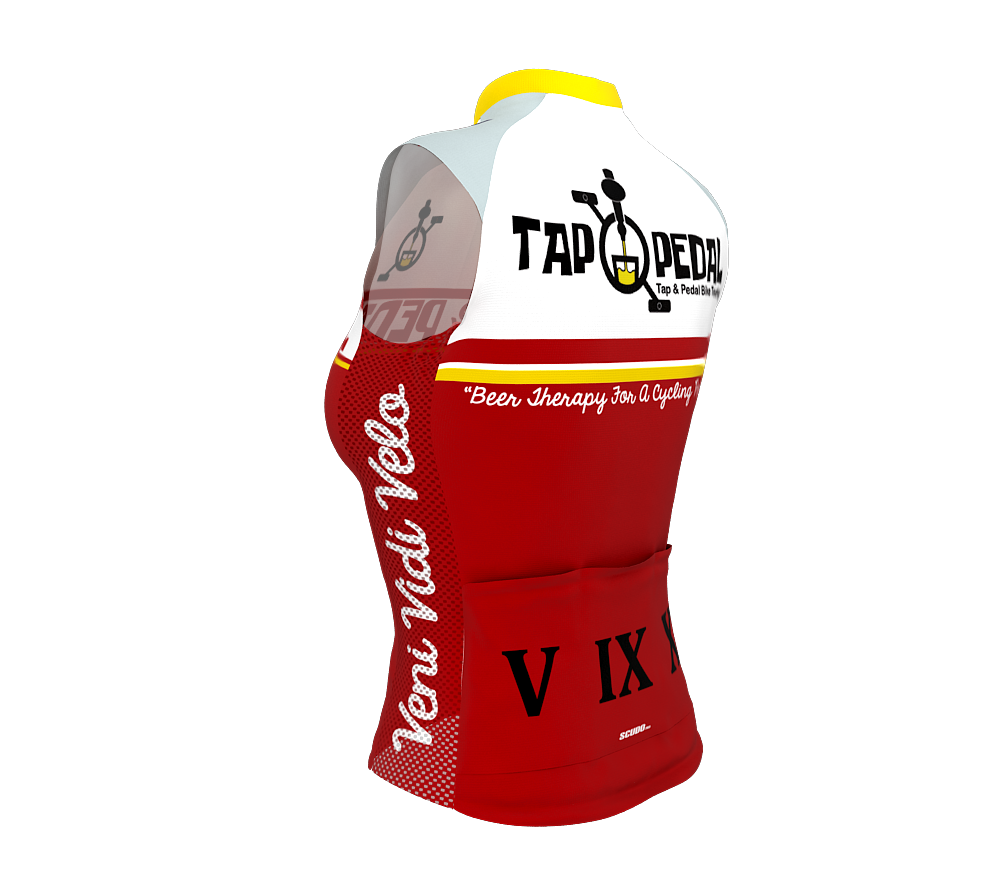 Tap and Pedal | Sleevless Cycling Jersey for Women