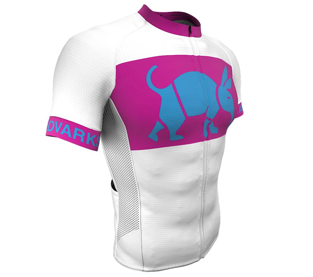 Oso Pink Short Sleeve Cycling PRO Jersey